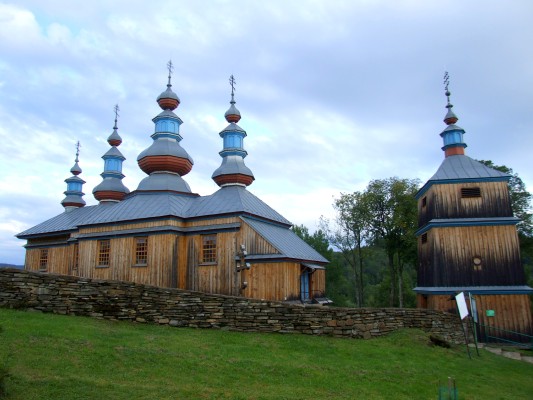 8525 Komańcza – pravoslavný kostel Ochrany Nejsvětější Panny Marie